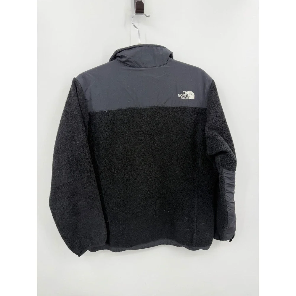 The North Face Denali Fleece Jacket Girls XL Black Polartec Full Zip
